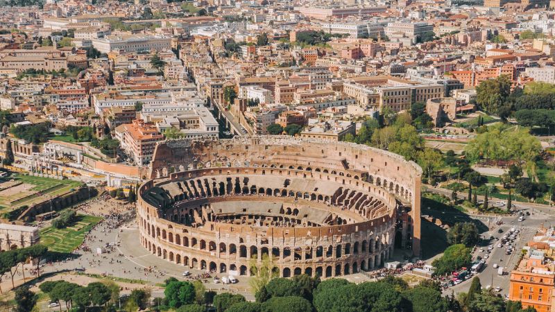 Alitalia Airlines Rome Office in Italy