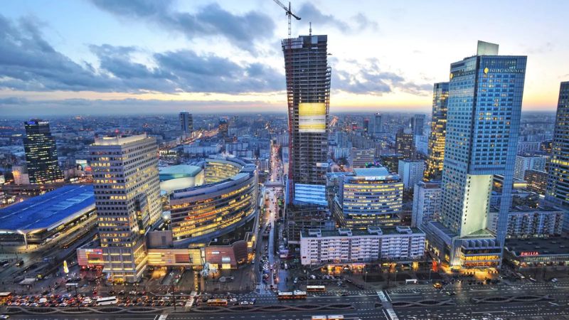 Aeroflot Airlines Warsaw Office in Poland